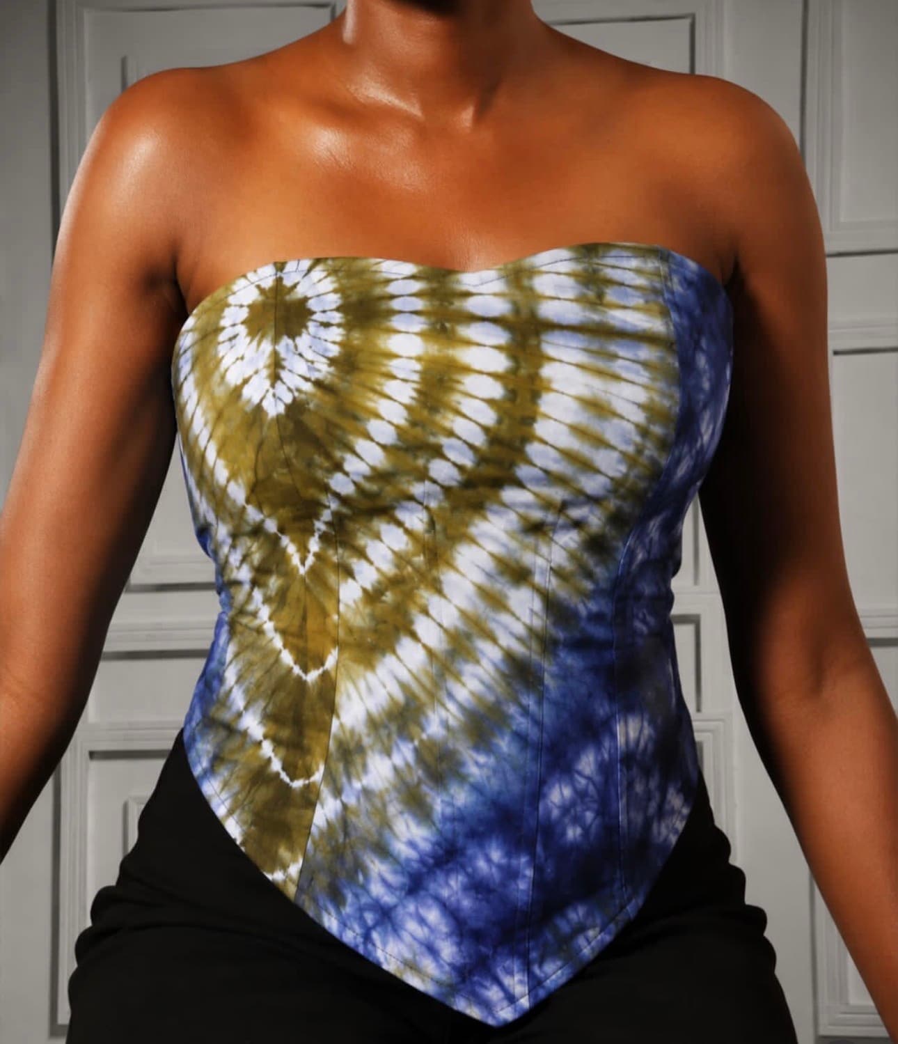 Bustier Tie-Dye Olive